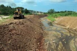 Canales y arroyos al 30% de su capacidad