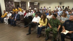 Sesiona consejo de protección civil en Ahome