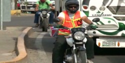 Llegaron las placas para motos