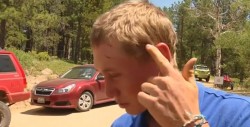 ¡No es broma! Joven se despierta y un oso le estaba mordiendo la cabeza