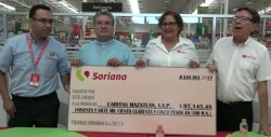 El "Sí" de los ciudadanos al redondeo llega a manos de Cáritas Mazatlán