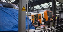Accidente de tren deja 56 heridos en Barcelona