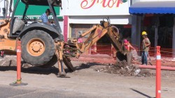 Un avance del 10% llevan trabajos en la zona 30
