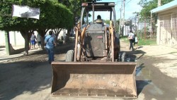 Inicia pavimentación de la calle Cerro de la Sierpe