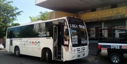 Sujeto dispara contra camión urbano porque no le dio el pase