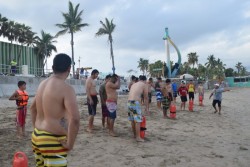 Salvavidas capacitan a prestadores de servicios