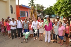 Inicia pavimentación en la colonia Jesús García