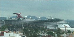 Arriba el crucero turístico #50 a Mazatlán