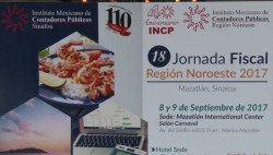 Anuncian contadores Jornada Fiscal Regional 2017