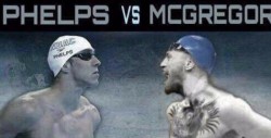 ¡No es broma! Michael Phelps reta a Conor McGregor a una carrera