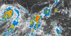 Continúa la alerta roja para Sinaloa por 'Lidia'