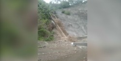 Cierran tramo carretero de la Mazatlán- Durango