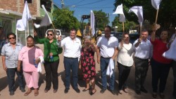 Llevan pavimentación a la colonia 28 de junio