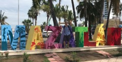 Ruso llega a Mazatlán...¡En su viaje por el mundo!