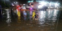 Intensa lluvia de 60 milímetros causa estragos en Los Mochis