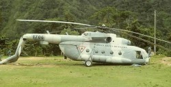 Se desploma helicóptero que transportaba ayuda humanitaria a Chiapas