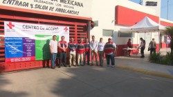 Cruz Roja Los Mochis se activa como centro de acopio