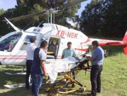 Desaparence ambulancia aérea en Chiapas con 4 pasajeros