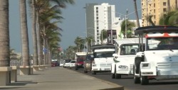 73 boletas levantadas al transporte en días patrios