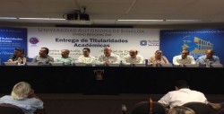 Entregan Rector de la UAS Titularidades Académicas en Mazatlán