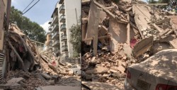 Suben a 225 la cifra preliminar de fallecidos por el terremoto en México