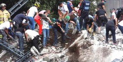 El tiempo se agota para las personas atrapadas en el temblor