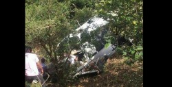 Helicóptero que transportaba víveres se desploma en sierra de Oaxaca