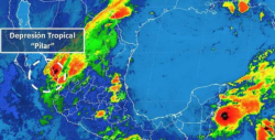 'Pilar' se degrada a depresión tropical