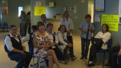 Paran labores en centro de salud de Los Mochis