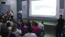 Presentan proyecto de Ley de ordenamiento territorial