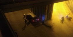 Dejan a dos personas  asesinadas en el túnel del Eje Federalismo