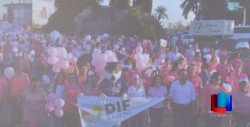En el marco del mes de la lucha contra el cáncer realizan Caminata por la Vida