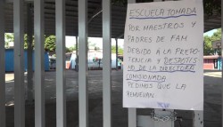 Piden destitución de directora en la primaria de San Jorge