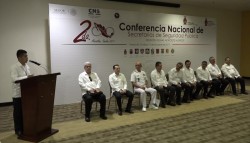 Se realiza en Mazatlán Conferencia Nacional de Secretarios de Seguridad Pública