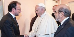 Videgaray agradece al papa Francisco su apoyo tras sismos