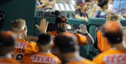 Naranjeros logran primera serie en casa