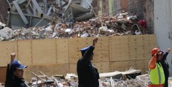 Afectados por sismos se manifiestan para pedir ayuda en reconstrucción