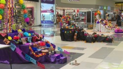 Celebran jóvenes día de muertos con concurso de altares