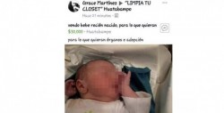 Usuarios de redes enfurecen con la venta de un recién nacido