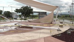 A casi tres meses no hay velarias en el Parque Lineal