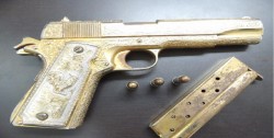 Arrestan a individuo que portaba arma de fuego
