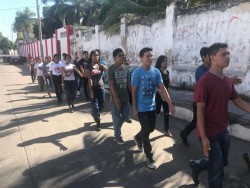 Se preparan para el desfile del 20 de noviembre