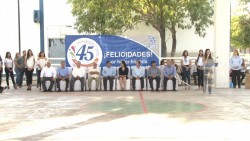 Inician festejos por el 45 aniversario del CBTIS 43
