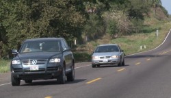 Carreteras muy transitadas, pero sin accidentes