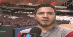 "Estoy contento de pertenecer a equipo de MLB": Esteban Quiroz