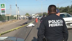 Fallece motociclista en accidente