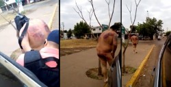 Difunden video de hombre desnudo y torturado en Culiacán