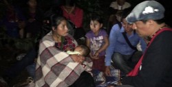 Seis desplazados mueren por hambre y frío