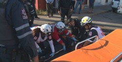 Atropellan a un agente de tránsito en Los Pinos