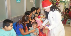 Realizan posada para menores hospitalizados